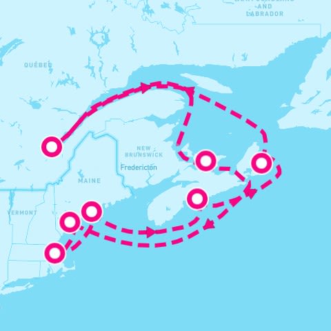 11 Night Boston Maine & Canada (Boston Roundtrip)