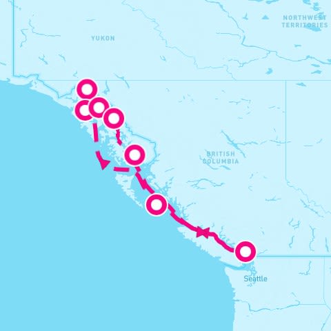 Alaska Dawes Glacier Cruise