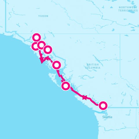 Alaska Dawes Glacier Cruise