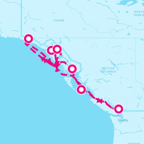 7 Night Alaska Hubbard Glacier (Vancouver Roundtrip)