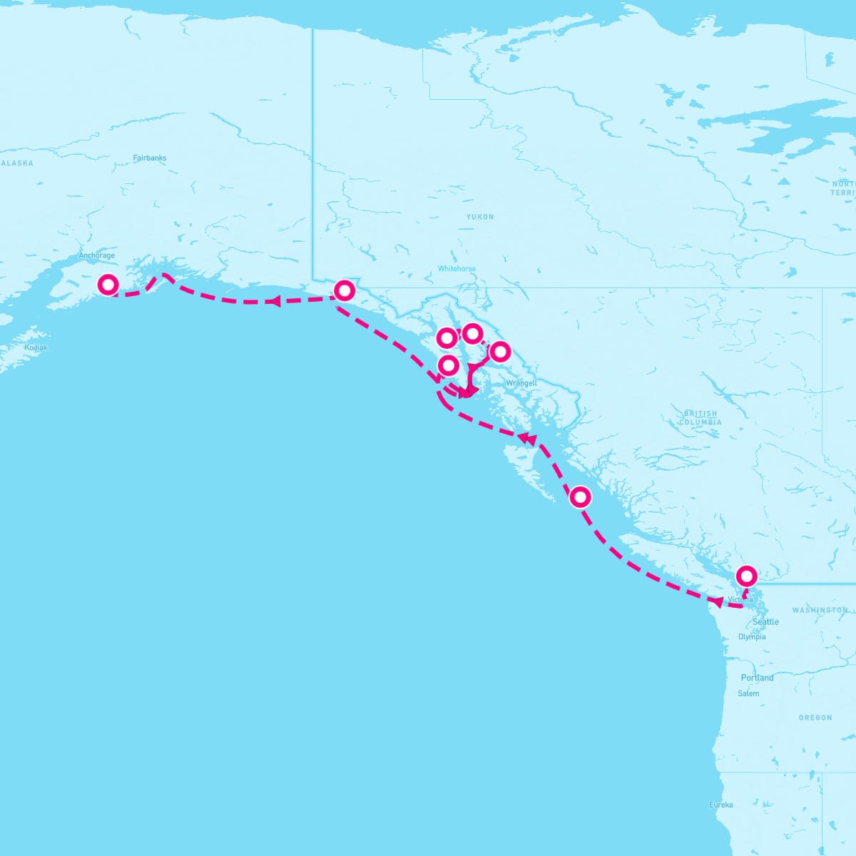 Alaska Northbound Glacier