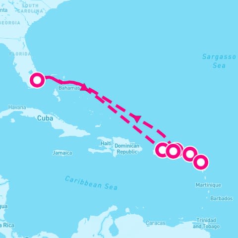 10 Night Eastern Caribbean (Ft. Lauderdale Roundtrip)