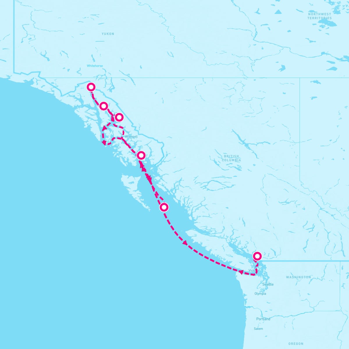 7 Night Alaska Dawes Glacier (Vancouver Roundtrip)