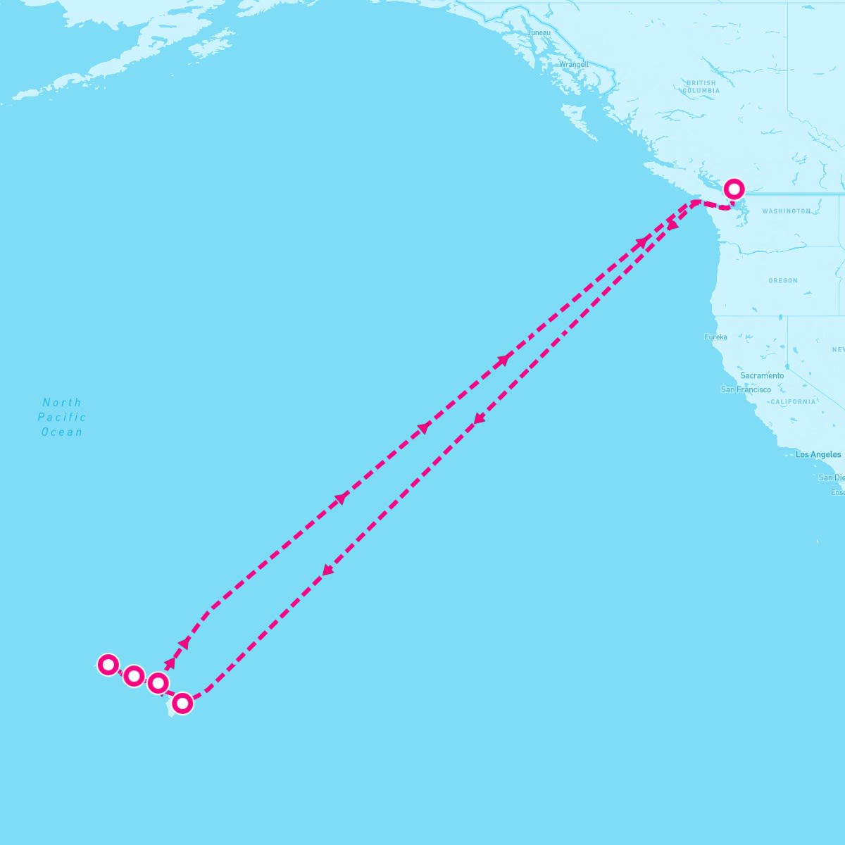 16 Night Hawaiian Islands (Vancouver Roundtrip)