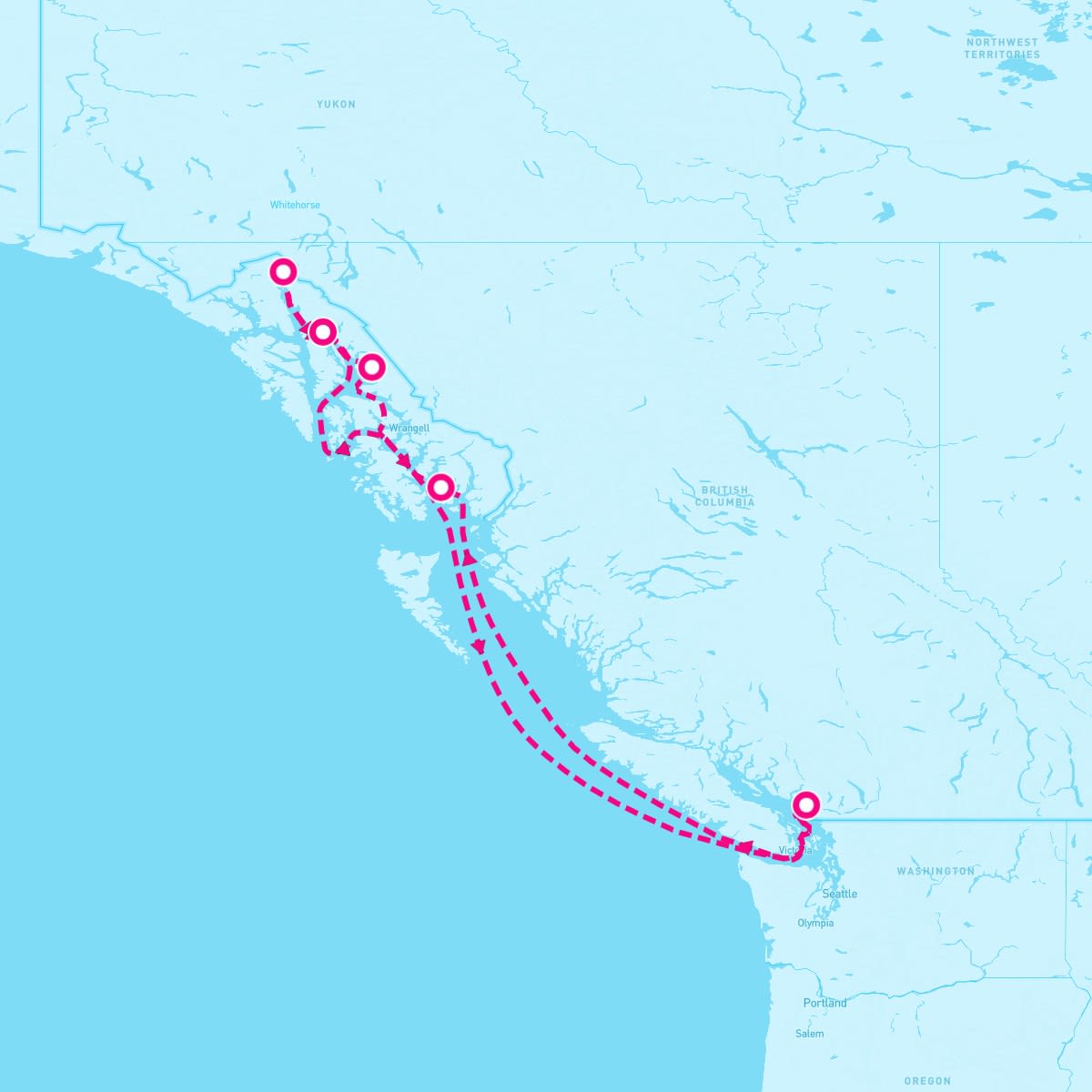 7 Night Inside Passage (Vancouver Roundtrip)