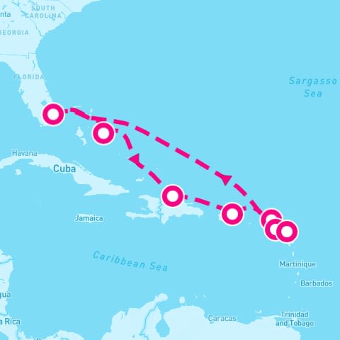 10 Night Eastern Caribbean With St. Kitts (Ft. Lauderdale Roundtrip)