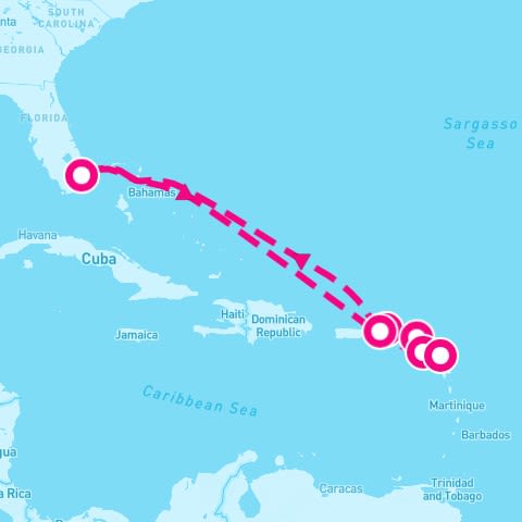 10 Night Eastern Caribbean With St. Kitts (Ft. Lauderdale Roundtrip)