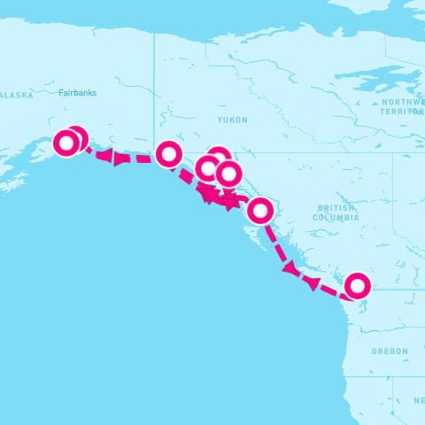 14 Night Voyage Of The Glaciers Grand Adventure (Vancouver Roundtrip)