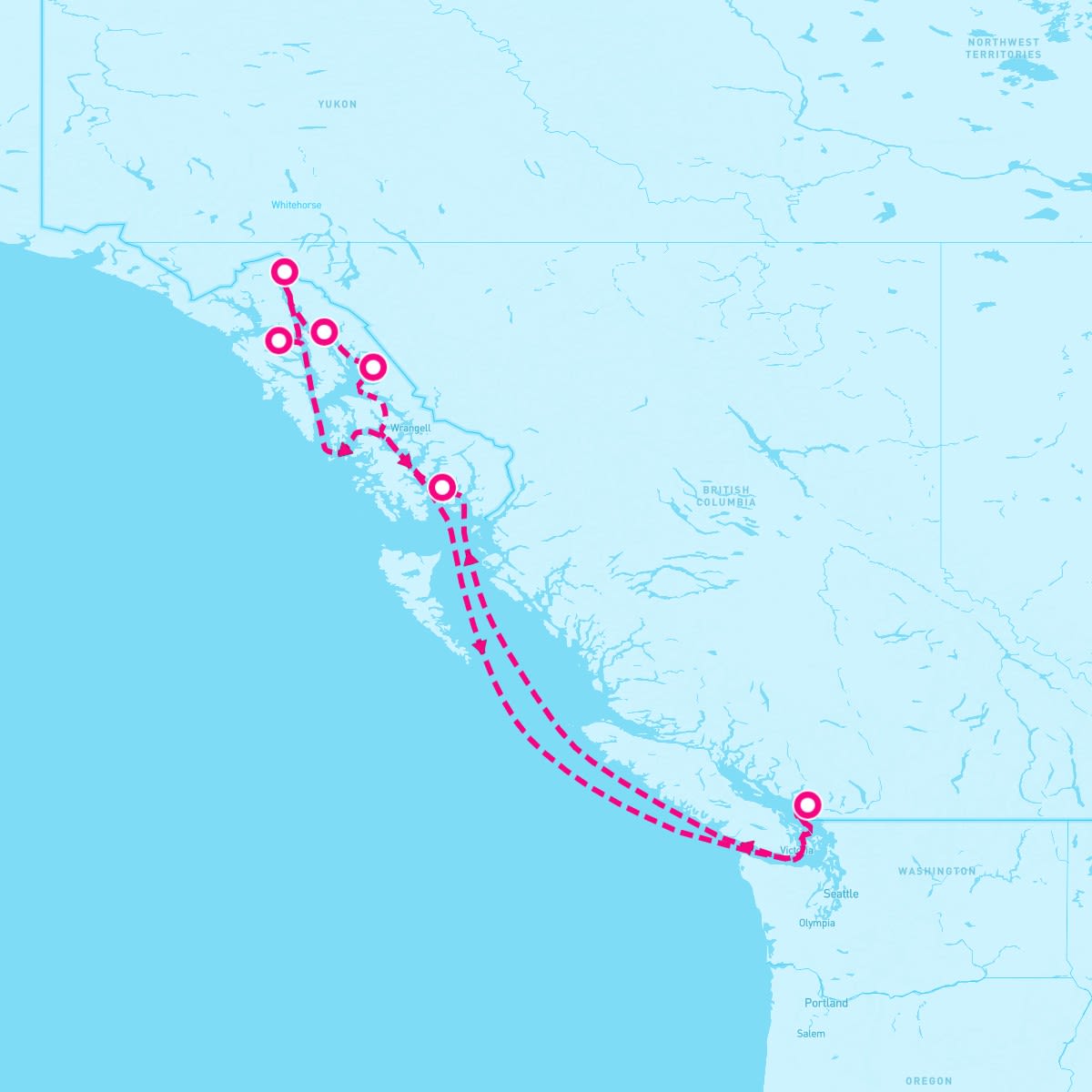 8 Night Inside Passage (Vancouver Roundtrip)