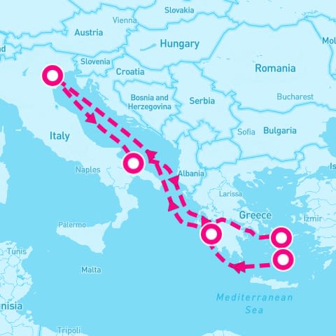 7 Night Eastern Mediterranean (Venice-Marghera Roundtrip)
