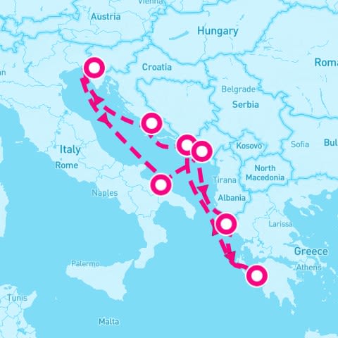 7 Night Eastern Mediterranean (Trieste Roundtrip)