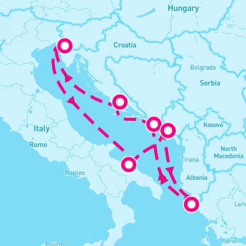 7 Night Eastern Mediterranean (Trieste Roundtrip)