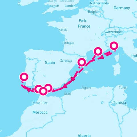 10 Night Western Mediterranean (Barcelona Roundtrip)