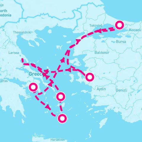 7 Night Eastern Mediterranean (Istanbul Roundtrip)