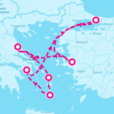 7 Night Eastern Mediterranean (Istanbul Roundtrip)