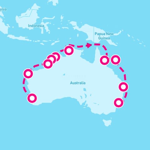 17 Night Northern Explorer (Fremantle To Sydney)