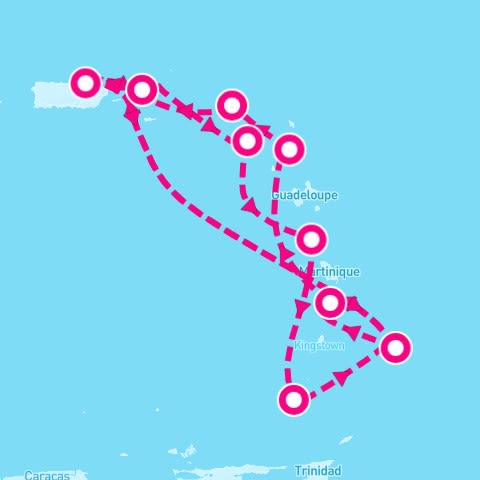 14 Night Southern Caribbean Adventurer (San Juan Roundtrip)