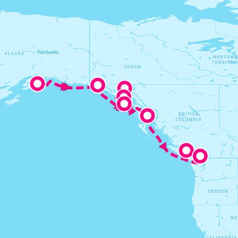 7 Night Alaska (Seward To Vancouver)