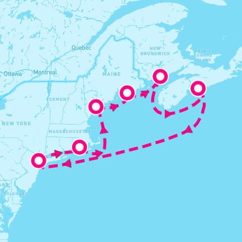 7 Night North America & Canada (New York Roundtrip)