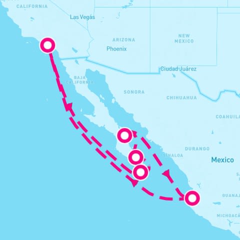 10 Night Baja Peninsula & Sea Of Cortez (Los Angeles Roundtrip)
