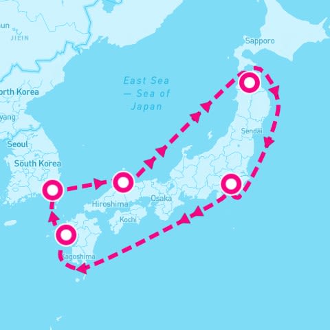 8 Night Sea Of Japan (Yokohama Roundtrip)