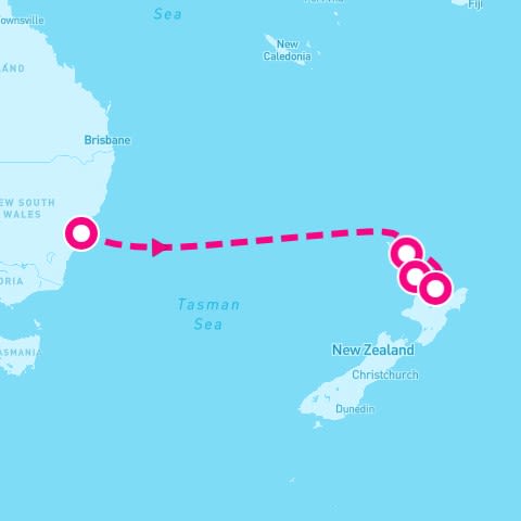 6 Night Australia & New Zealand (Sydney To Auckland)