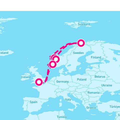 7 Night Norwegian Fjords (Southampton Roundtrip)