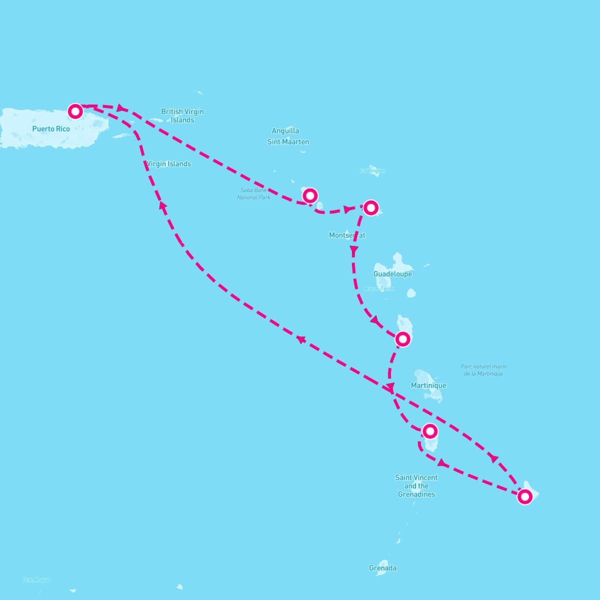 7 Night Southern Caribbean (San Juan Roundtrip)