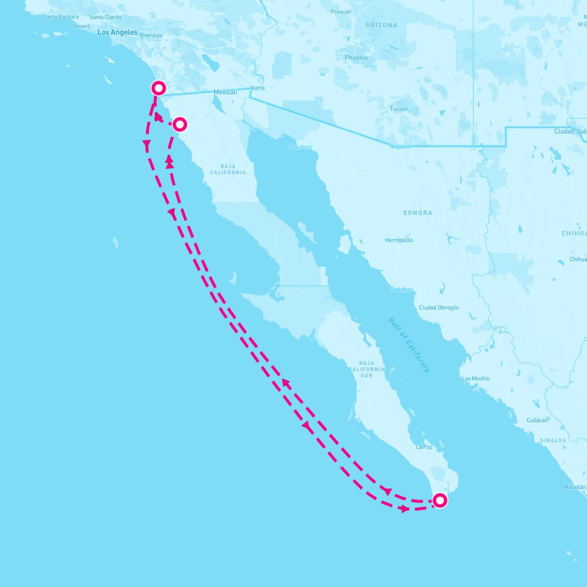 5 Night Very Merrytime Baja Mexico (San Diego Roundtrip)