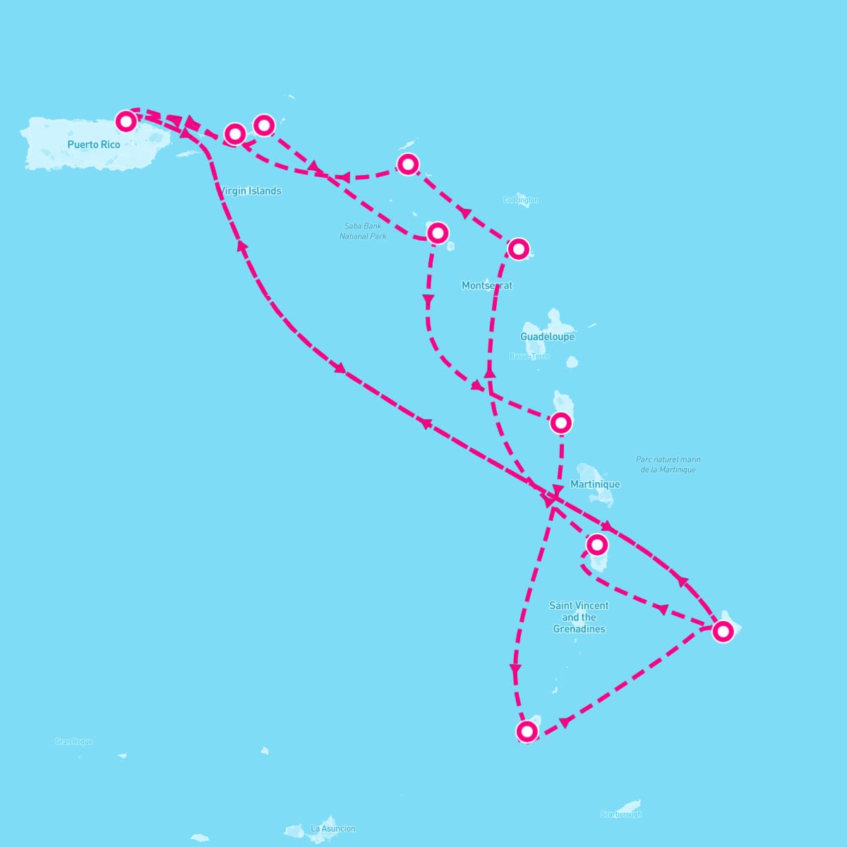 14 Night Southern Caribbean Adventurer (San Juan Roundtrip)