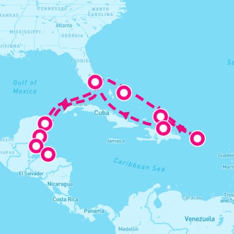 14 Night Caribbean East/West Adventurer (Ft. Lauderdale Roundtrip)
