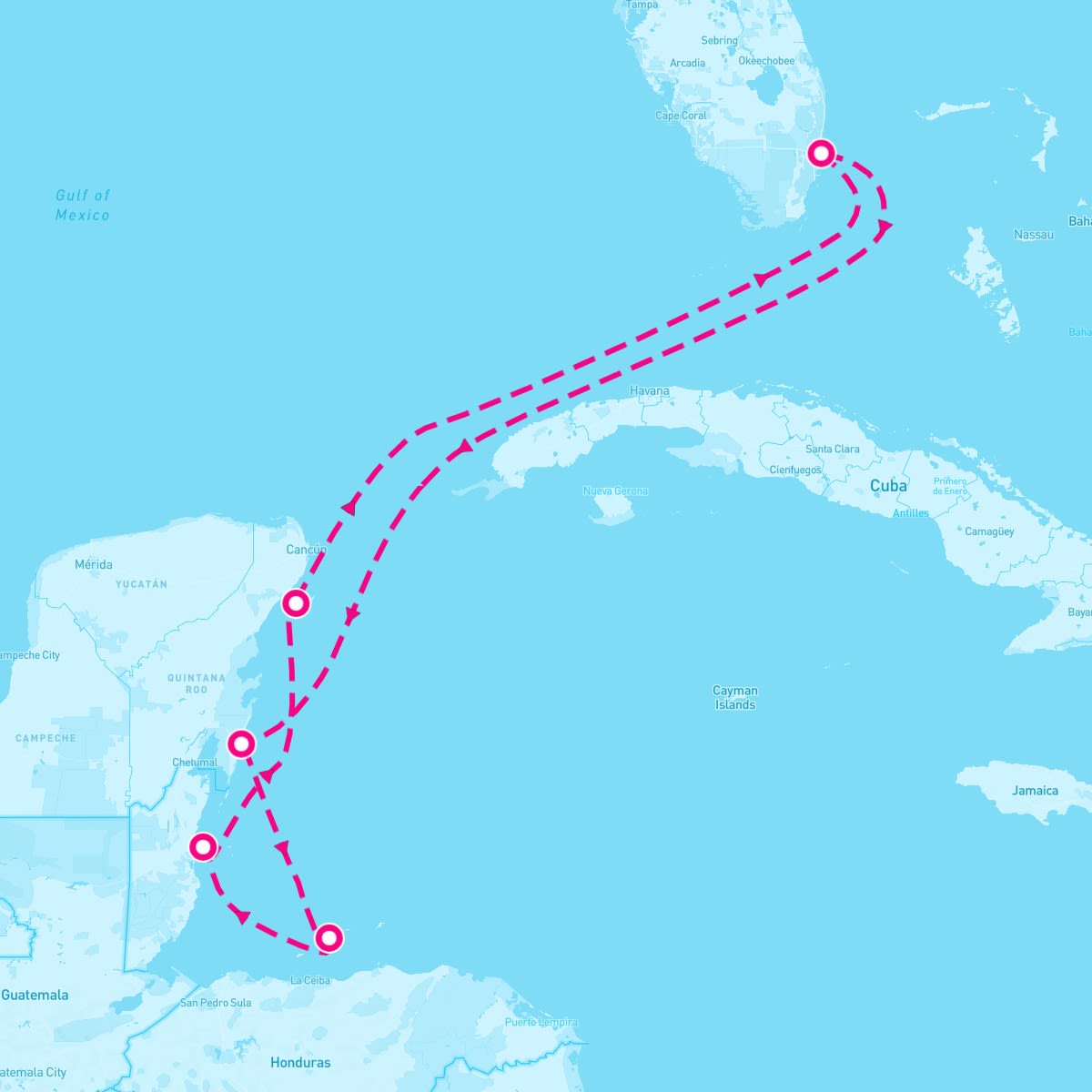 7 Night Western Caribbean With Mexico (Fort Lauderdale Roundtrip)