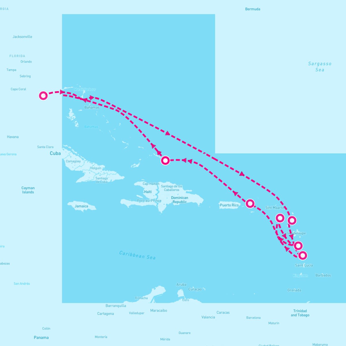 10 Night Eastern Caribbean With Martinique (Ft. Lauderdale Roundtrip)