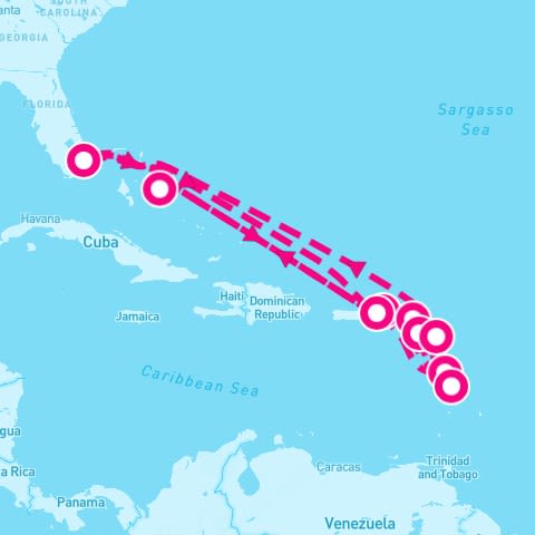 20 Night Caribbean Explorer (Ft. Lauderdale Roundtrip)