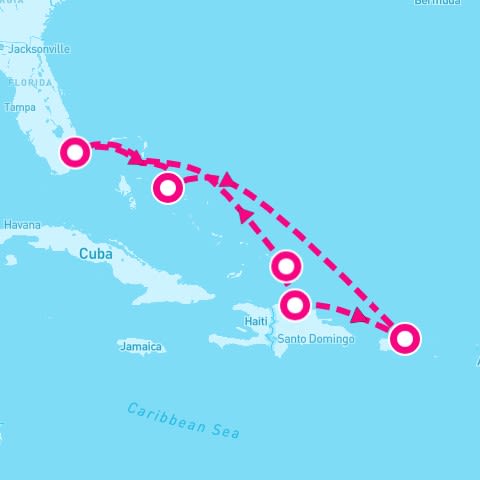7 Night Eastern Caribbean With Puerto Rico (Ft. Lauderdale Roundtrip)