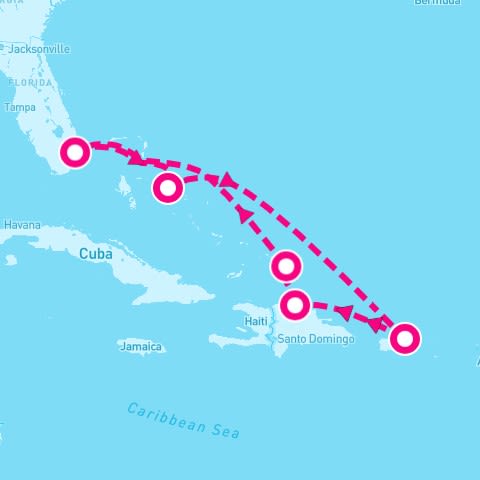 7 Night Eastern Caribbean With Puerto Rico (Ft. Lauderdale Roundtrip)