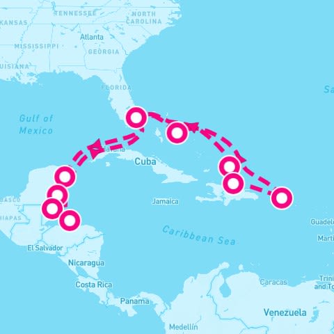 14 Night Caribbean East/West Adventurer (Ft. Lauderdale Roundtrip)