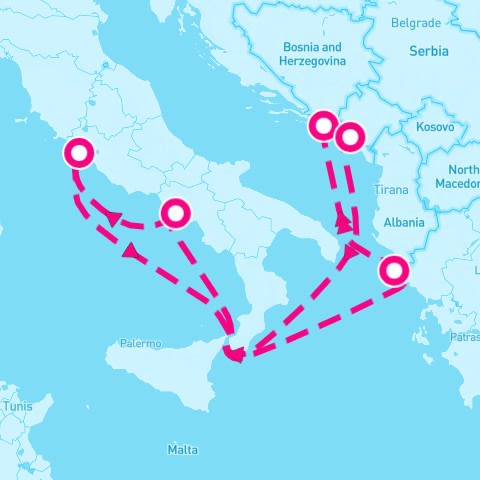 7 Night Mediterranean & Adriatic (Rome Roundtrip)