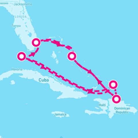 14 Night Eastern Caribbean: Bahamas & San Juan (Ft. Lauderdale Roundtrip)