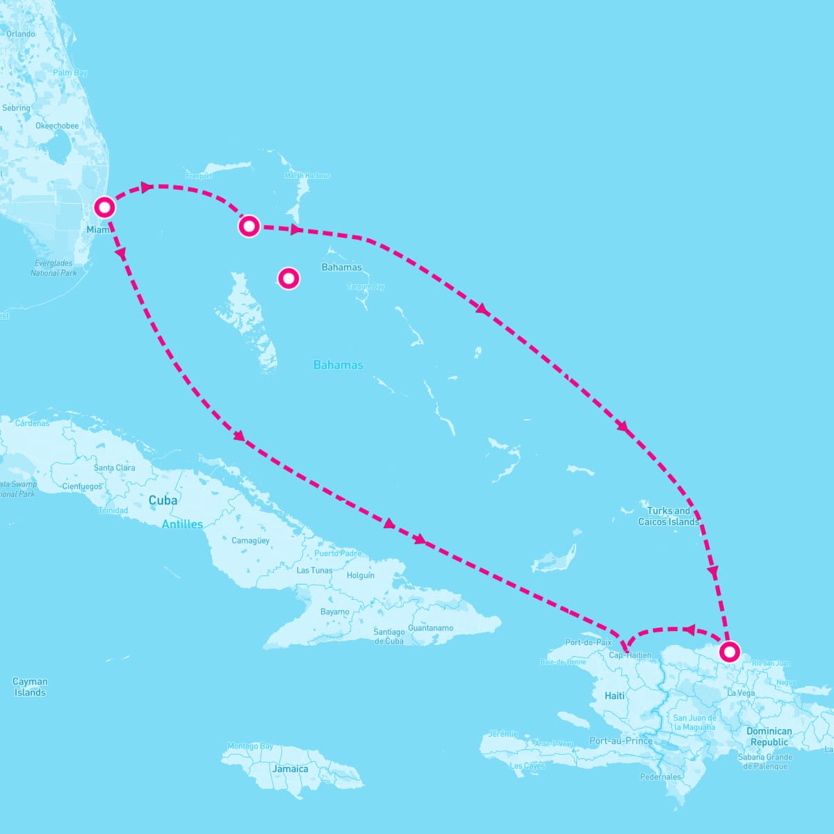 6 Night Eastern Caribbean & Perfect Day (Ft. Lauderdale Roundtrip)