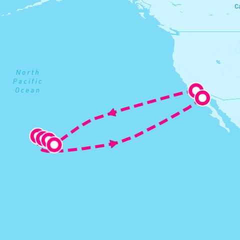 16 Night Hawaiian Islands (Los Angeles Roundtrip)