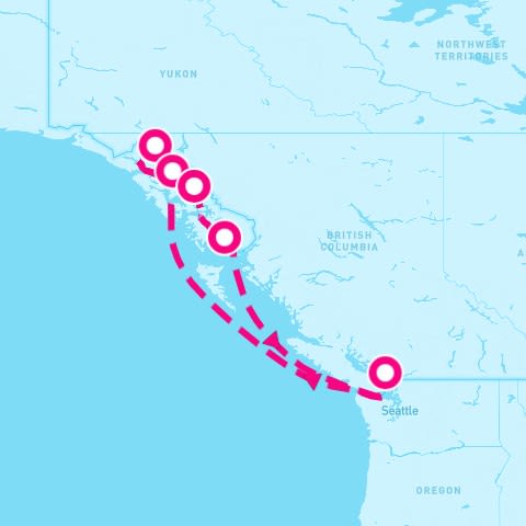 7 Night Alaska Inside Passage (Vancouver Roundtrip)