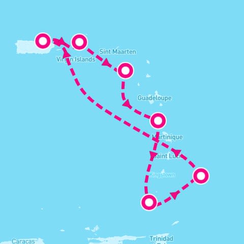 7 Night Southern Caribbean With Barbados (San Juan Roundtrip)