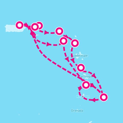 14 Night Southern Caribbean Adventurer (San Juan Roundtrip)