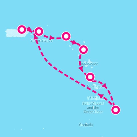 7 Night Southern Caribbean With Barbados (San Juan Roundtrip)