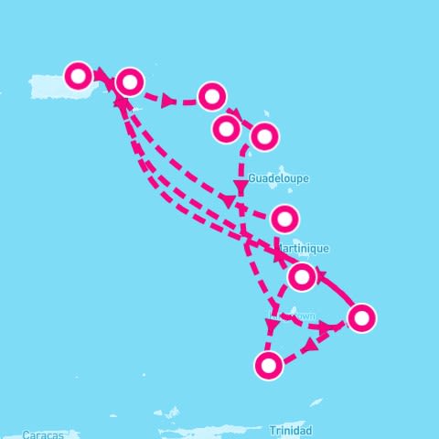 14 Night Southern Caribbean Adventurer (San Juan Roundtrip)