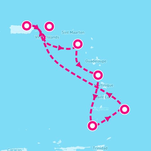 7 Night Southern Caribbean With Barbados (San Juan Roundtrip)