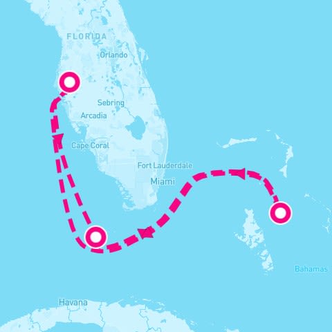 5 Night Key West & Bahamas (Tampa Roundtrip)