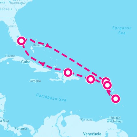9 Night Southern Caribbean (Ft. Lauderdale Roundtrip)