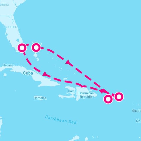 7 Night Eastern Caribbean & Perfect Day (Miami Roundtrip)